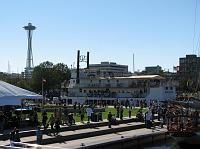 IMG_3947 Space Needle and Queen of Seattle paddleboat